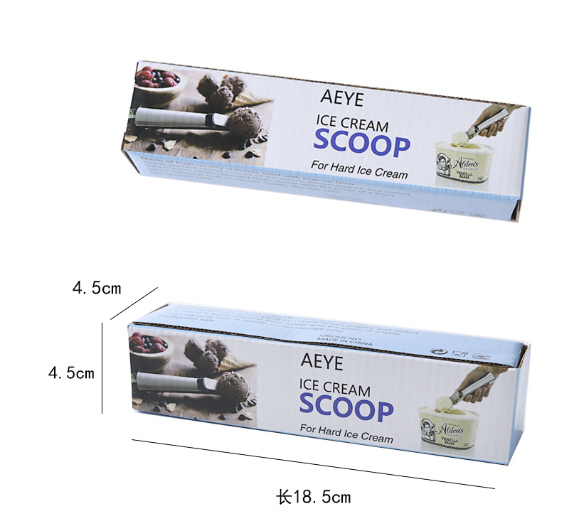 7-Inch Stainless Steel Ice Cream Scoop Tool