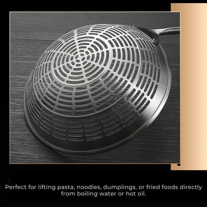 Kitchen spider strainer for deep frying, product view