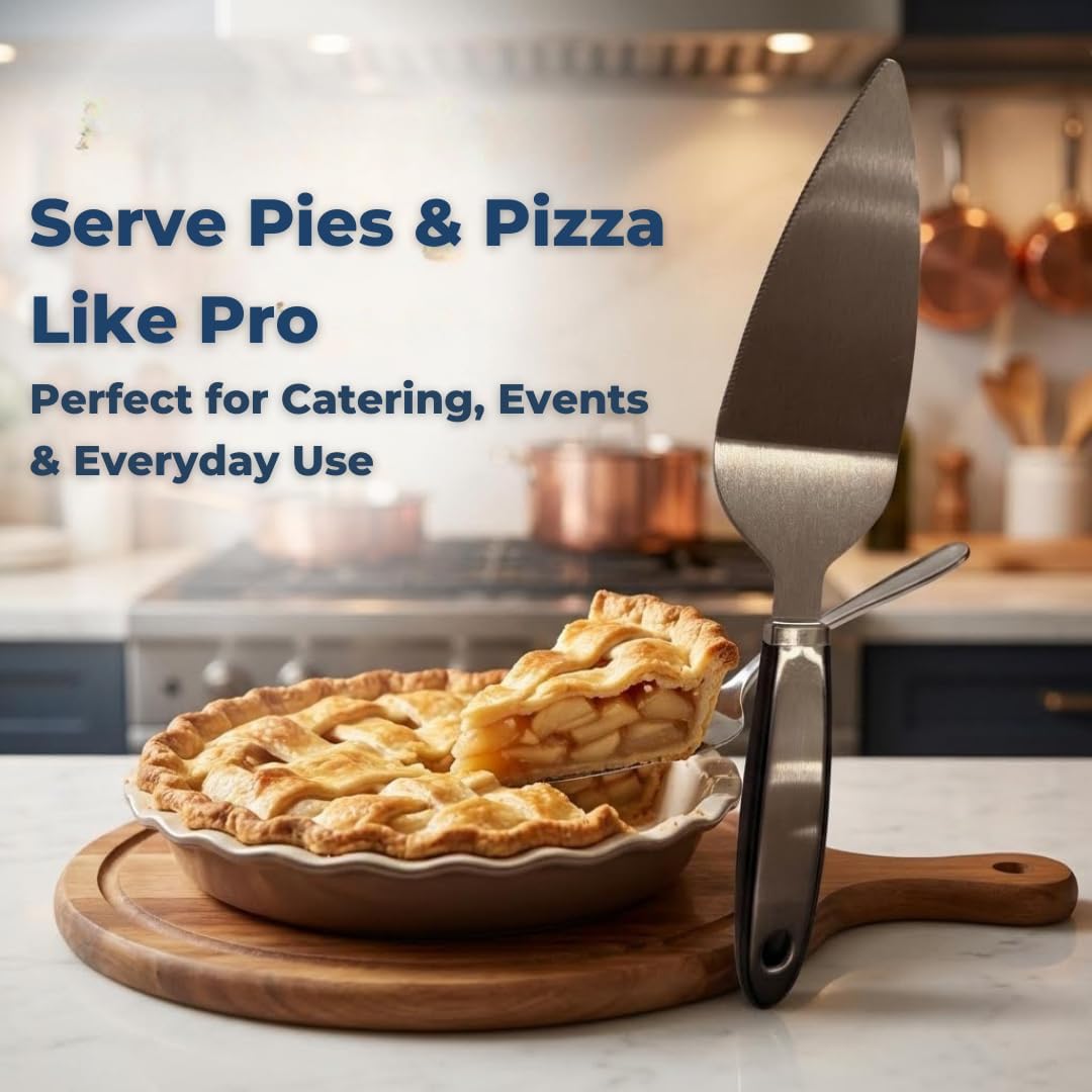 Pizza Cutter & Server Set |Slice & Serve Effortlessly