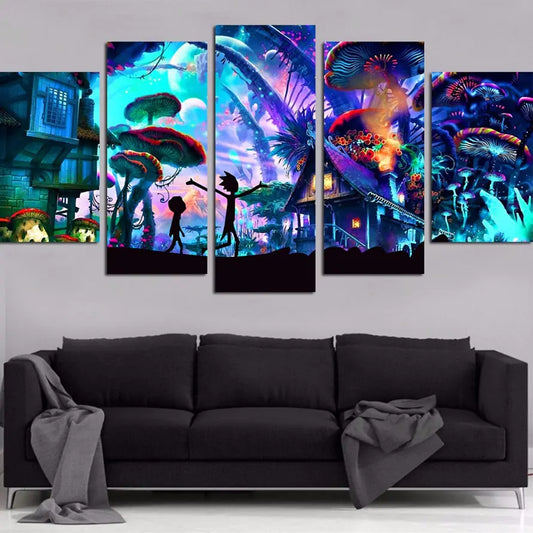 Wall Art Set for Home Decoration (5 Pieces)