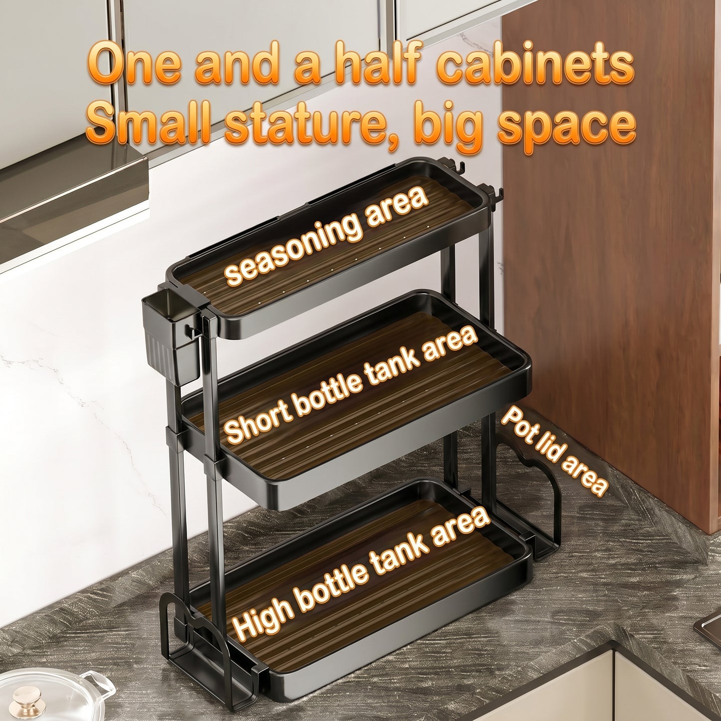 Kitchen Rack For Seasoning Multi-layer Storage Kitchen Supplies