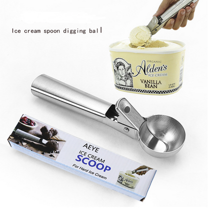 7-Inch Stainless Steel Ice Cream Scoop Tool