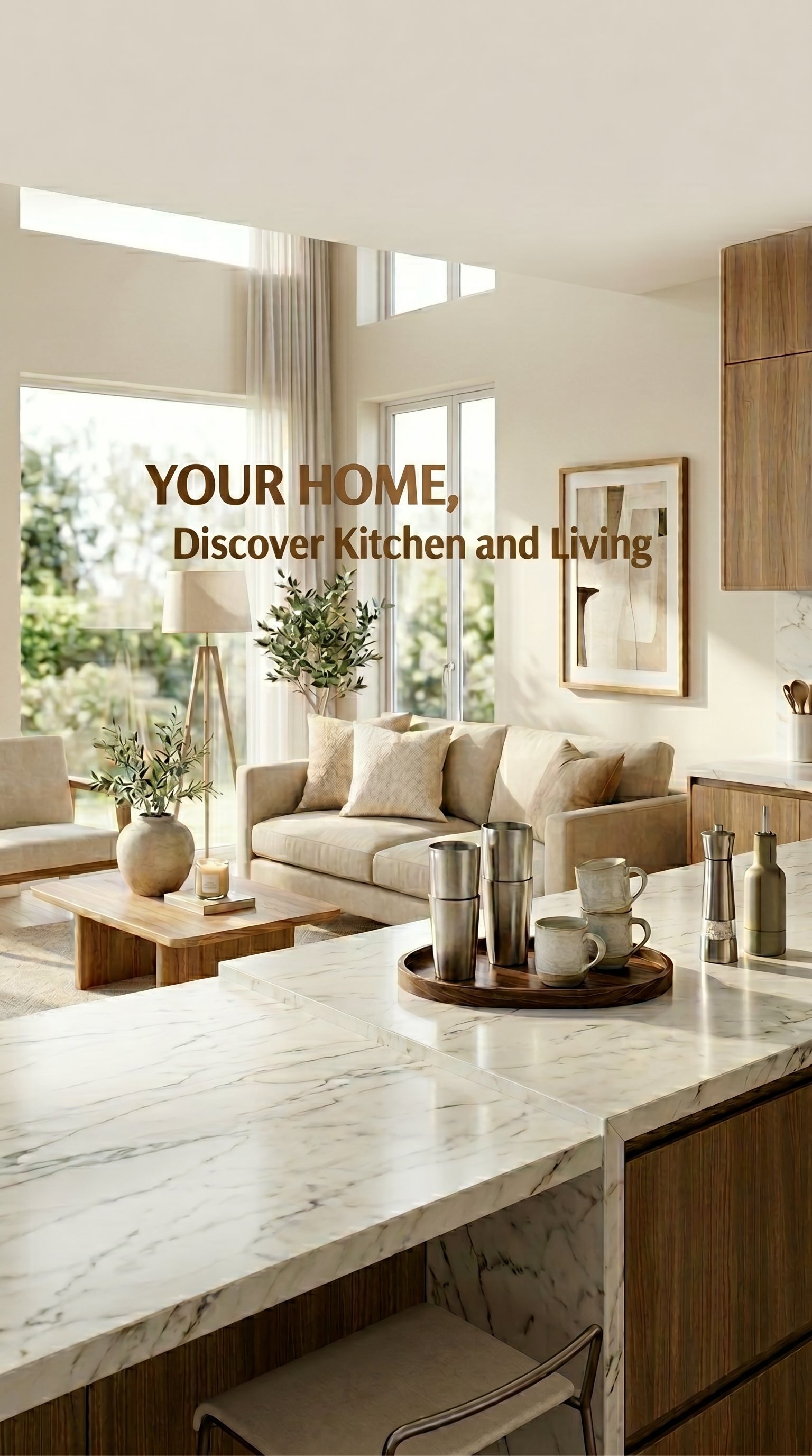 Your Home, Your Style — Discover Kitchen and Living